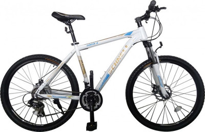 

Schnell CHAFER D 26 26 T Mountain/Hardtail Cycle(21 Gear, White, Gold)
