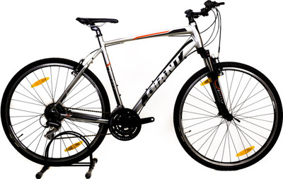 

Giant Rome 3 28 T Mountain/Hardtail Cycle(24 Gear, Red), Silver