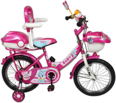 

HLX-NMC KIDS BICYCLE 16 CAR-X PINK/WHITE 16 T Recreation Cycle(Single Speed, Pink, White)