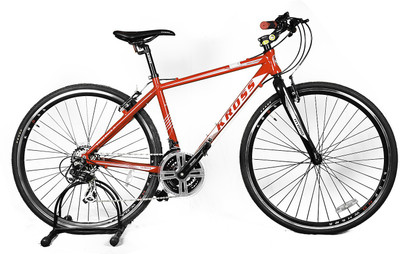 

Kross Imphel Hybrid 700c Red 28 T Mountain Cycle(21 Gear, Red)