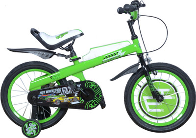 

Excel Hot Wheels 16 Inches Green 16 T Recreation Cycle(Single Speed, Multicolor)