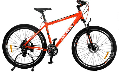 

Raleigh Terrain 10 M/S D/Disk 27.5" Black/Orange 26 T Mountain/Hardtail Cycle(24 Gear, Orange)