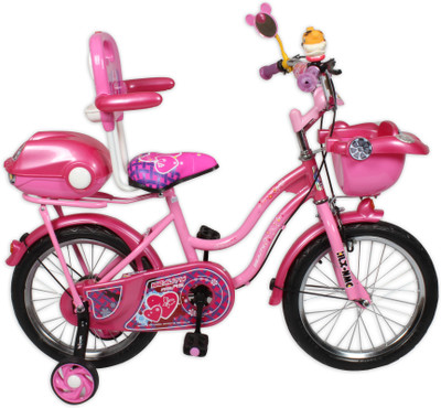 

HLX-NMC KIDS BICYCLE 16 CAR-X PEACH PINK 16 T Recreation Cycle(Single Speed, Pink)
