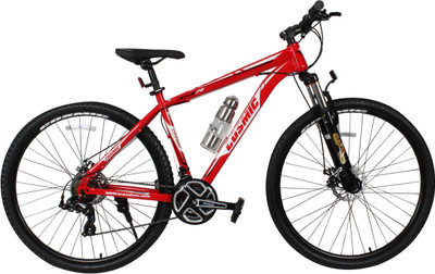 

COSMIC TRIUM 29 INCH 21 SPEED HARDTRAIL BICYCLE RED/WHITE - SPECIAL EDITION TRIUM29RDWT Hybrid Cycle