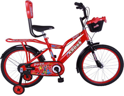 

Kross Dude 20 Inches Kids Bicycle Red 20 T Recreation Cycle(Single Speed, Multicolor)