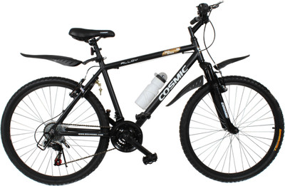 COSMIC JUS BIKE ALLOY 21 SPEED MTB BICYCLE BLACK-SPECIAL EDITION 26 T Mountain/Hardtail Cycle(21 Gear, Black) COSMIC JUS BIKE ALLOY 21 SPEED MTB BICYCLE BLACK-SPECIAL EDITION 26 T Mountain/Hardtail Cycle(21 Gear, Black)