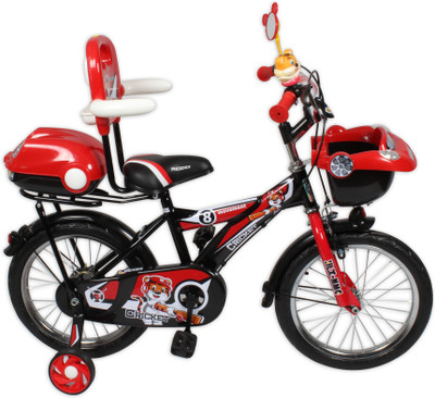 

HLX-NMC KIDS BICYCLE 16 CAR-X RED/BLACK 16 T Recreation Cycle(Single Speed, Red, Black), Black;red