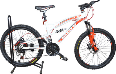 

Atlas S 40 DS DDB 24T 21Speed 24 T Mountain Cycle(21 Gear, White)