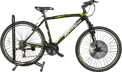 

X Bicycle Falcon 26 21 Speed 26 T 21 Gear Mountain/Hardtail Cycle(Black, Green)