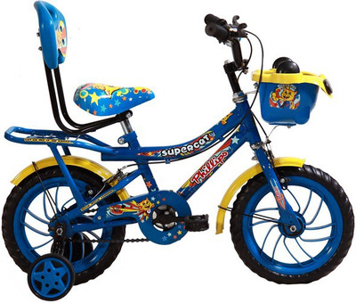 

BSA SUPERCAT 10T 12 T Recreation Cycle(Single Speed, Yellow), Blue