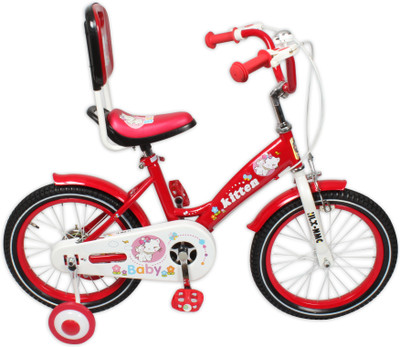 

HLX-NMC KIDS BICYCLE 16 KITTEN RED 16 T Recreation Cycle(Single Speed, Red)