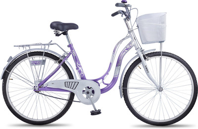 

Hero Miss India 26T Jade Single Speed 26 T Girls Cycle/Womens Cycle(Single Speed, Purple)