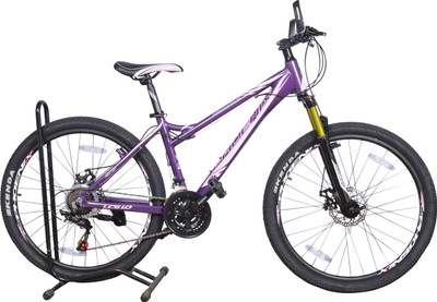 

Phoenix LCS 1.0 21 Speed 26 T Mountain/Hardtail Cycle(21 Gear, Purple, Pink)