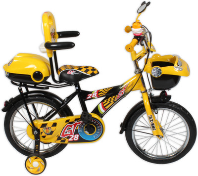 

HLX-NMC KIDS BICYCLE 16 CAR-X YELLOW/BLACK 16 T Single Speed Recreation Cycle(Yellow, Black), Black;yellow