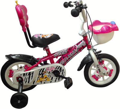 

HLX-NMC KIDS BICYCLE 12 CUB PINK/WHITE 12 T Recreation Cycle(Single Speed, Pink, White)