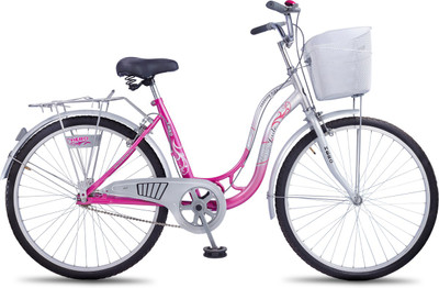 

Hero Miss India 26T Jade Single Speed 26 T Girls Cycle/Womens Cycle(Single Speed, Pink)
