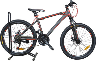 

Atlas S 10 FS DDB 24T 21 Speed 24 T Mountain/Hardtail Cycle(21 Gear, Grey)