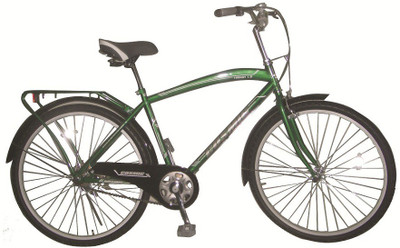 

COSMIC TRENDY CITY BIKE GREEN 26 T Hybrid Cycle/City Bike(Single Speed, Green)
