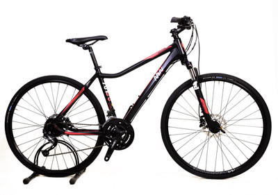 

Infinite Mixway-27speed-F(18) 700x35c- 28 T Mountain/Hardtail Cycle(27 Gear, Red), Black