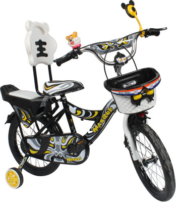 

HLX-NMC 16 INCH PC SERIES KIDS BICYCLE BLACK 16 T Recreation Cycle(Single Speed, Black, White)