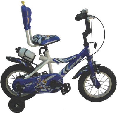 

HLX-NMC KIDS BICYCLE RAPID BLUE-12 INCH 12 T Recreation Cycle(Single Speed, Blue)