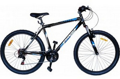

Goldie Scrapper Sr. 18 Spd 26 T Mountain/Hardtail Cycle(18 Gear, Blue), Black