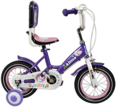 

HLX-NMC KIDS BICYCLE 12 KITTEN PURPLE 12 T Single Speed Recreation Cycle(Purple)