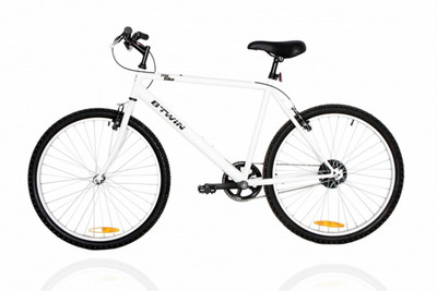 

Btwin by Decathlon My Bike 26 T Single Speed Hybrid Cycle/City Bike(White)
