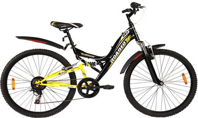 

HERCULES Roadeo UX 2 26 T Mountain Cycle(21 Gear, Yellow), Black