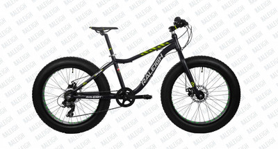 

Raleigh Big Sam 7 Speed 26" Black 26 T Fat Tyre Cycle(7 Gear, Green)