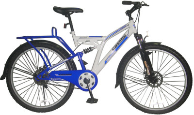 

COSMIC POWER-SS MTB BICYCLE WHITE/BLUE 26 T Mountain Cycle(Single Speed, White, Blue), Blue;white