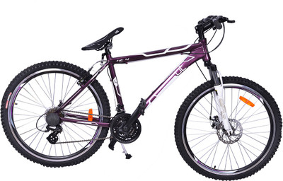 

Hero UT HT4 26inch 21 Speed 26 T Mountain/Hardtail Cycle(21 Gear, Purple)