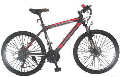 

COSMIC FLASH MTB BICYCLE (21 SPEED) BLACK/RED 26 T Mountain/Hardtail Cycle(21 Gear, Black, Red)