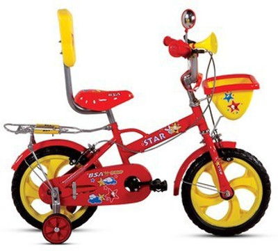 

BSA STAR 14 14 T Recreation Cycle(Single Speed, Yellow), Red