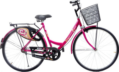 

BSA Lady Bird Shine 26 S/S Pink 26 T Girls Cycle/Womens Cycle(Single Speed, Pink)