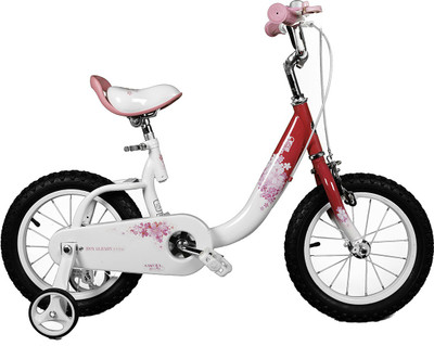 

Royal Baby Sakura 14 White&Pink 14 T Recreation Cycle(Single Speed, White)