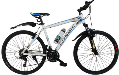 

COSMIC TROOPER 21 SPEED MTB BICYCLE WHITE/BLUE-SPECIAL EDITION 26 T Mountain/Hardtail Cycle(21 Gear, White, Blue), Blue;white