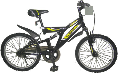 

COSMIC BEAST 20 INCH MTB BICYCLE BLACK/YELLOW 20 T Recreation Cycle(Single Speed, Black, Yellow)