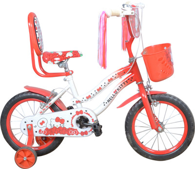 

Excel Hello Kitty 14" White & Red 14 T Single Speed Recreation Cycle(Multicolor), Red;white