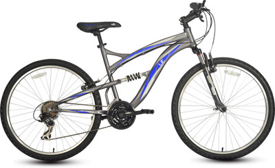 

Hero UT DS2 26inch 18 Speed 26 T Mountain Cycle(18 Gear, Grey)