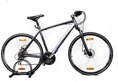 

Merida Crossway 20 MD Black&Blue 28 T Mountain/Hardtail Cycle(24 Gear, Grey)