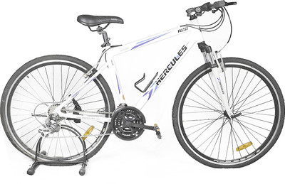 

HERCULES Neo Hybrid 700c White 28 T Mountain/Hardtail Cycle(21 Gear, White)
