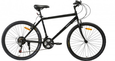 

BSA Mach City i Bike 26 T Hybrid Cycle/City Bike(21 Gear, Black)
