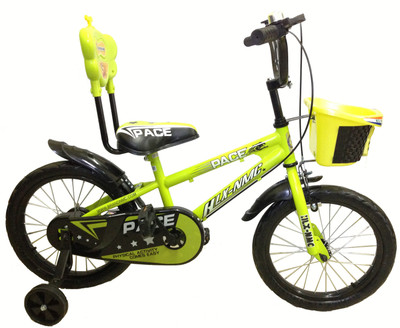 

HLX-NMC KIDS BICYCLE 16 PACE GREEN/YELLOW 16 T Recreation Cycle(Single Speed, Green, Yellow)
