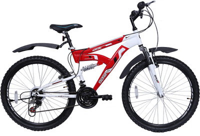 

Hero Octane DTB Plus 26 T 21 Gear Mountain Cycle(Black, Red)