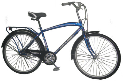 

COSMIC TRENDY CITY BIKE BLUE 26 T Hybrid Cycle/City Bike(Single Speed, Blue)