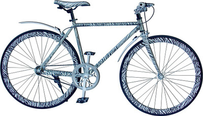 

Hi-Bird ZEBRA PATTERN 26T ROAD BICYCLE 26 T Fixie Cycle(Single Speed, Multicolor)