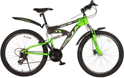 

Hero Octane Mercury With Disc brake 26 T 21 Gear Mountain Cycle(Green, Black), Black;green