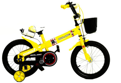 

Goldie Button 16 Yellow 16 T Recreation Cycle(Single Speed, Black)