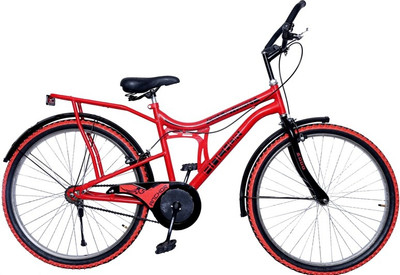 Addo India 26" Anchor Red Black Boys Bicycle 26 T Mountain Cycle(Single Speed, Red)